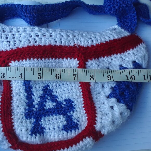 DODGERS*BASEBALL INSPIRED PURSE ⚾💙 HANDMADE - Picture 8 of 9